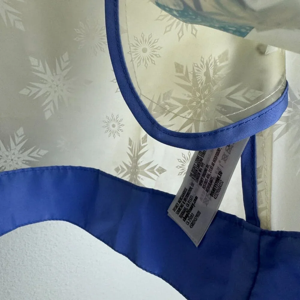 Disney Frozen Rain Coat  Hood Size 4 - Picture 6 of 9